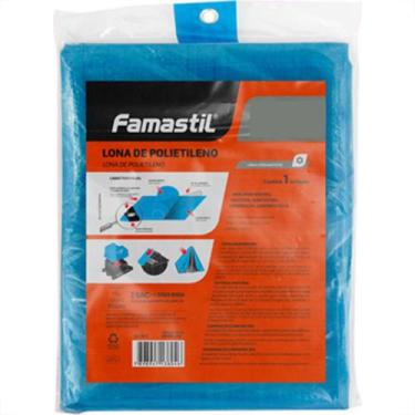 Imagem de Lona Carreteiro Famastil 8X7 Azul 6023 - FOXLUX