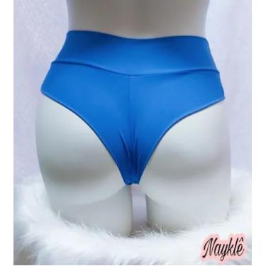 Imagem de Calcinha De Biquíni Hot Paint Fio Duplo Cintura Alta - Nayklê Moda Pra