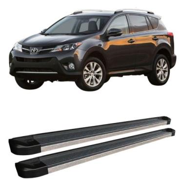 Imagem de Estribo RAV4 2013 a 2016 Preto Fosco - C&K