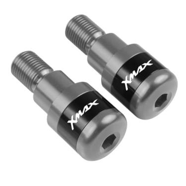 Imagem de Extremidades das manoplas do guidão da motocicleta, tampas das extremidades do controle deslizante de peso, acessórios para XMAX 400 250 125 YP 400 MAJESTY