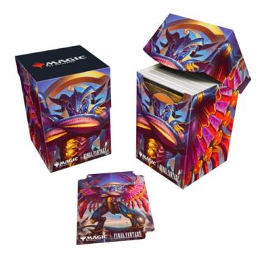 Imagem de Ultra Pro - Final Fantasy x Universes Beyond Summon Bahamut 100+ Deck Box for Magic: The Gathering | Trading Card Accessories, Collectible Card Game Gear, Fantasy Gaming Supplies