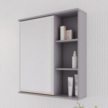 Imagem de Espelheira para Banheiro 1 Porta Treviso - MGM Móveis