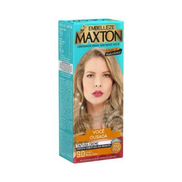 Imagem de Embelleze tintura maxton kit 9.0 louro muito claro
