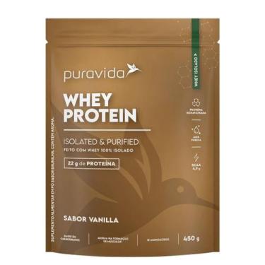 Imagem de Whey Protein 100% Isolado Baunilha Puravida  450g
