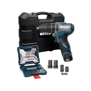 Imagem de Parafu/furad Impacto Brushless Wesco Ws2558k2 12v +Acess