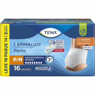 Imagem de Roupa Íntima Tena Dermacare Pants P/M 16 Unidades