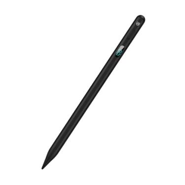 Imagem de Gshield Caneta Touch Capacitiva Pro com Palm Rejection e Traço Adaptável (Com Visor, Preta)