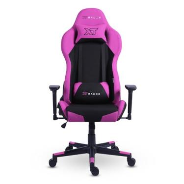 Imagem de XT Racer, Cadeira Gamer XT Racer DEFENDER Cor:Preto e Rosa