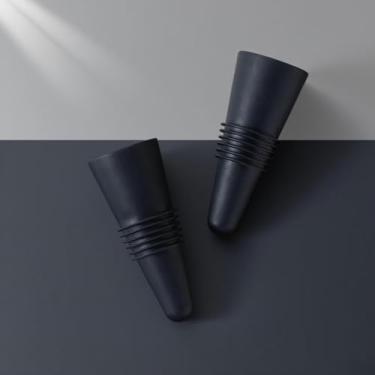 Imagem de Rolhas de vinho Rabbit – Conjunto de 2 peças de silicone para vedação e decoração de garrafas