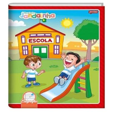 Imagem de Caderno brochura 190x248mm cd caligrafia 40fls meu primeiro jandainha 