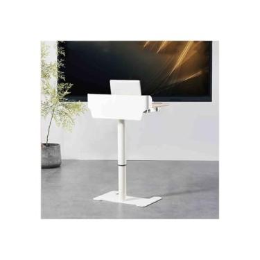 Imagem de Suporte de pódio portátil, palestra, pódio, multifuncional, púlpito, púlpito, madeira, igreja, púlpitos de chão, pódios, mesa, palestra, sala de aula, suporte de apresentação (painel colorido de bordo