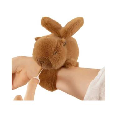 Imagem de Pulseira Infantil Criativa De Pelúcia Com Bichinhos Aquáticos: Porquin