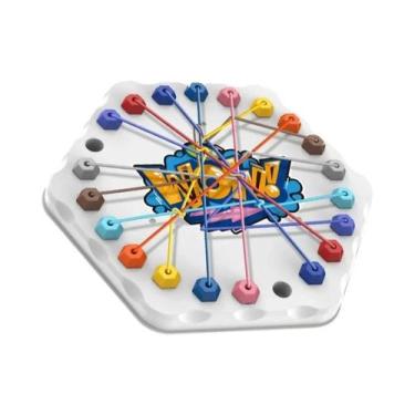 Imagem de Jogo De Tabuleiro De Lógica Para Crianças: Quebra-Cabeça De Nós De Cor