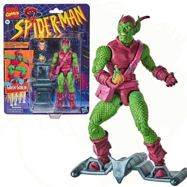 Imagem de SpiderMan Marvel Legends Series Retro Comics –  Duende Verde 15 Cm Articulado – Hasbro