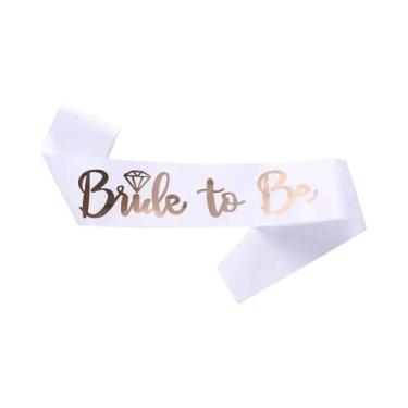 Imagem de Faixa De Noiva Para Decoração De Festa De Despedida De Solteira, Lembr