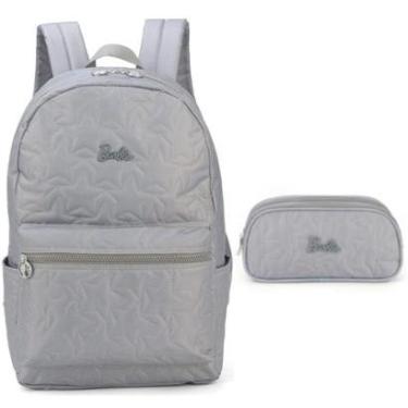 Imagem de Kit Mochila+Estojo Luxcel Barbie 46821-Feminino