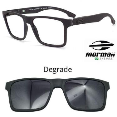 Imagem de Armação De Grau Mormaii Swap Ng2 6153 Preto Fosco com 2 clipon, Degrad