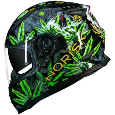 Imagem de Capacete Norisk FF302 Magic Seeds, Verde, 56