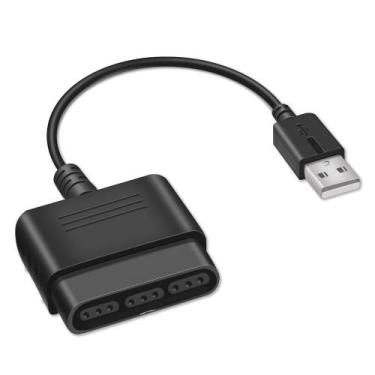 Imagem de Cable Adaptador Convertidor de Controlador PS2 a USB para PS3/PC - Xah