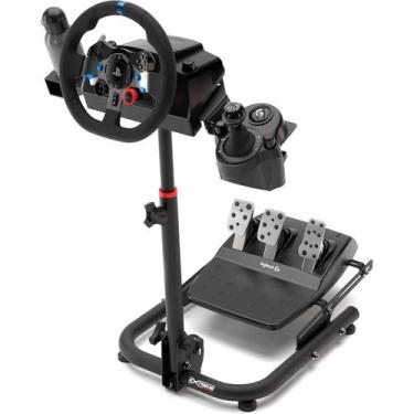 Imagem de Suporte Simulador de Volantes SPRO V3 Com Regulagem de Altura Preto Ex