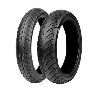 Imagem de Par Pneu Moto 110 70 R17 e 130 70 R17 K674 STREET SPORT TL Kenda
