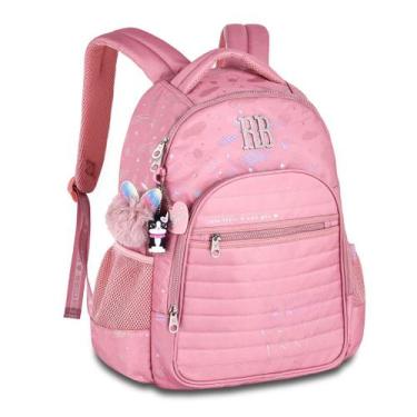 Imagem de Mochila Costas Rebecca Bonbon Holográfica Colorida Meninas Juvenil Esc