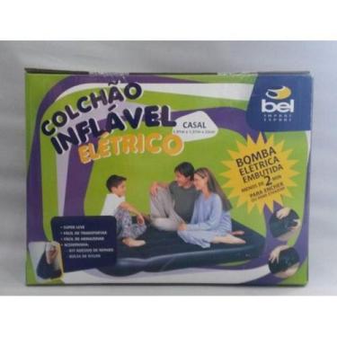 Imagem de Colchão Elétrico Inflável Casal - Bel