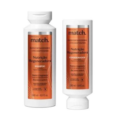 Imagem de Match Nutrição Regeneradora: Shampoo + Condicionador - O Boticario