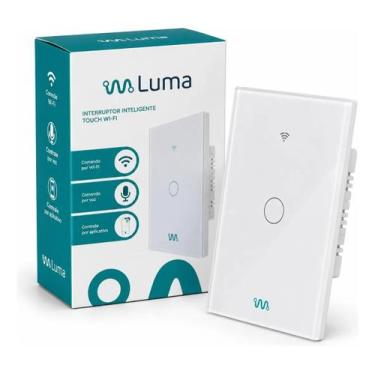 Imagem de Interruptor Inteligente Touch Wi-Fi Luma 1 Tecla cor:Branco, Branco