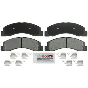 Imagem de BOSCH BSD756 Conjunto de pastilhas de freio a disco de serviço severo - compatível com Ford F-250 Super Duty, F-350 Super Duty; FRENTE