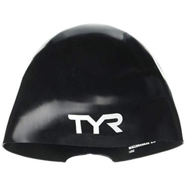 Imagem de TYR Wall breaker 2.0 Dome Cap Equipamento de natação, preto, médio