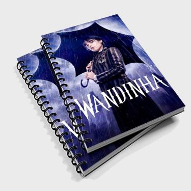 Imagem de Caderno Universitário 10 Matérias Wandinha