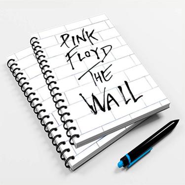 Imagem de Caderno Universitário 96 Fls Rock Poink Flody Mod. 01