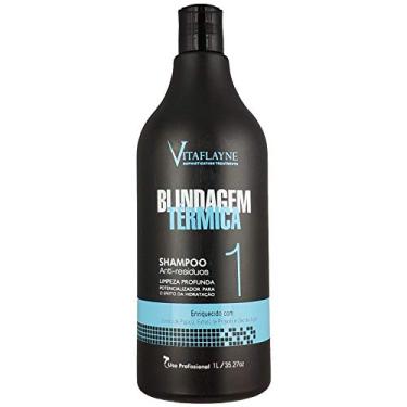 Imagem de Shampoo Anti Resíduo Limpeza Profunda Blindagem Térmica Passo 1 1 Litro - Vitaflayne