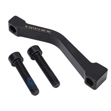 Imagem de Tbest Adaptador de freio a disco de 180 mm Rotor pm Poste de bicicleta 160 para frente 23 mm Montagem 160 mm Calibrador deslocado 20mm BMX Mountain Spacer 180 mm adaptadores