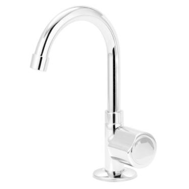 Imagem de Torneira Banheiro Mesa Bica Alta ¼ Volta 1198 Mônaco Plus C40 Cromado