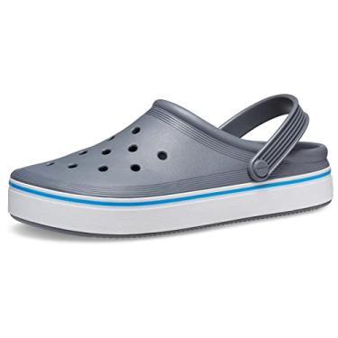 Imagem de Crocs Tamancos unissex para adultos, Carvão, 40