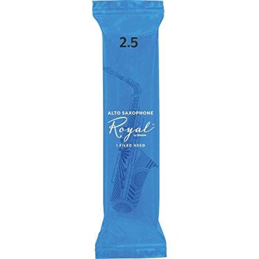 Imagem de Palheta Sax Alto 2.5 (unidade) D'Addario Woodwinds Rico Royal 25/RJB0125-B25