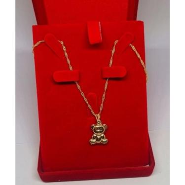 Imagem de Colares Colar Gargantilha Feminino/ Masculino Pingente Cruz Fé Vida Pé