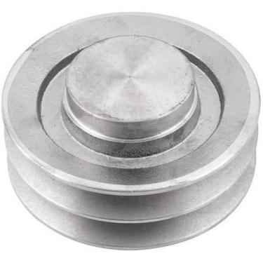 Imagem de Polia De Aluminio 2 Canais Perfil B 130 Mm Mademil