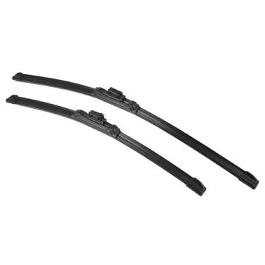 Imagem de X AUTOHAUX 1 par de lâminas de limpador de para-brisa dianteiro 61.0 cm + 48.3 cm para Mercedes-Benz GLA-Class X156 2016-2020 conjunto com estabilidade atualizada para todos os climas, não gancho J/U