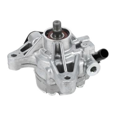 Imagem de INFINAUTO Bomba de direção hidráulica, bomba auxiliar de energia para carro Nº 56110-RAA-A01/56110-RAA-A03 para Honda Element 2.4L 2006-2011 para Honda Accord 2.4L 2006-2011 Liga de alumínio tom