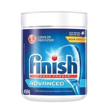 Imagem de Detergente em Po para Lava Loucas 450g 1 UN Finish