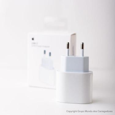 Imagem de Carregador Original-Usb-C 20W Turbo Compativel Com Iphone-11-12-13-14-