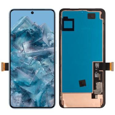 Imagem de SwarKing Tela LCD compatível com Google Pixel 8 Pro LCD Display Touch Screen Digitalizador (preto com moldura) Peças de reposição com ferramentas gratuitas