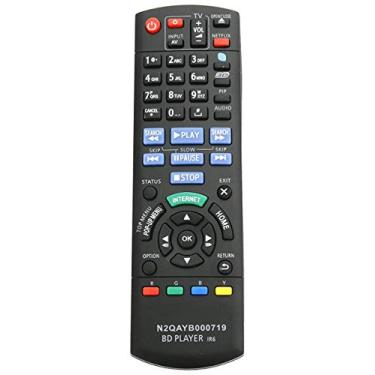 Imagem de ALLIMITY N2QAYB000719 Substituição de controle remoto para Panasonic Plasma TV N2QAYB000719 DMP-BDT220 DMPBDT220 DMP-BDT120 DMPBDT120 DMP-BDT220CP DMPBDT220CP DMP-BDT220P DMPBDMPBDT220P DMPBDT220P DMPDDT220P DMPT220P