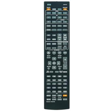 Imagem de Controle remoto de substituição RAV334 WT92700 Comandante compatível com receptor A/V Yamaha RX-V567 RX-V567BL YHT-693 RX-V467 RX-V467BL YHT-893 HTR-5063 HTR-5063BL HTR-4063BL HTR-4 063BL YHT-693