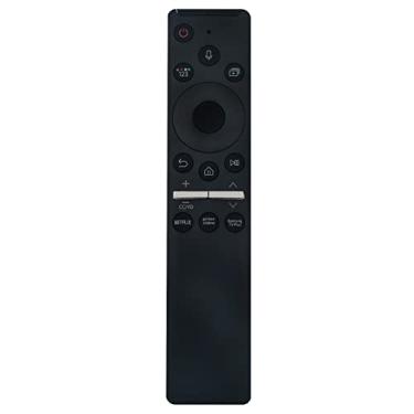 Imagem de ALLIMITY Controle remoto de voz substituído BN59-01357A adequado para Samsung Smart TV BN59-01357B BN59-01357F BN59-01357P BN59-01350B QN75Q8DAAF QN85Q8DAAF QN50QN9DAAFXZA QN55Q8DAAF QN85DAA. FXZA