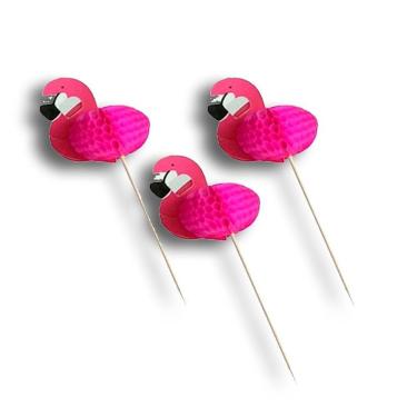 Imagem de Mexedor De Drink Flamingo - 12 Unidades