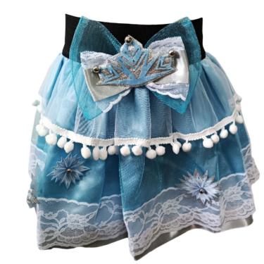 Imagem de Saia Princesa Do Gelo Infantil Tamanho 06